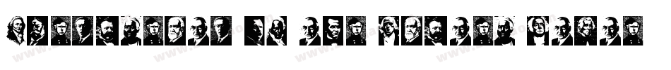 Presidents of the United States of America字体转换